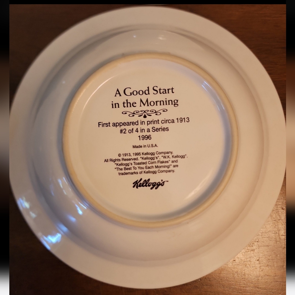 Vintage (1996) Kellogg's Collectible Cereal Bowls 90th Anniversary Edition - Picture 11 of 12